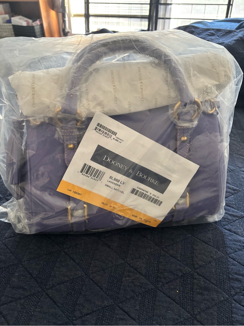 DOONEY & BOURKE || small satchel lavender - Picture 2 of 12